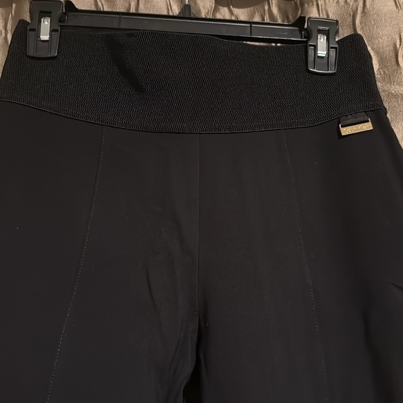 Calvin Klein Black Women's ponte Pants small medium - Picture 5 of 7